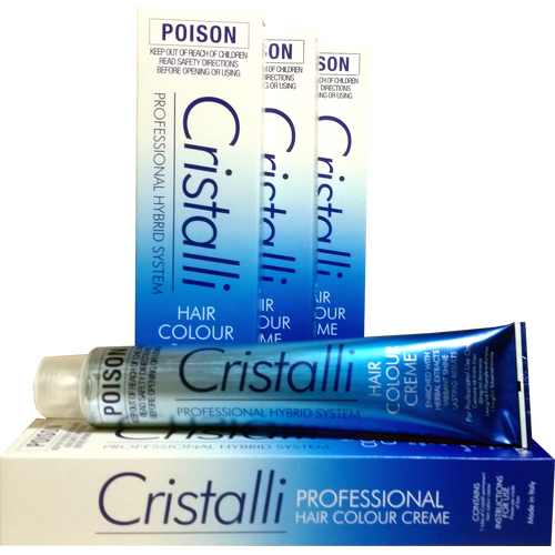 Cristalli Professional Permanent Hair Colour Creme 100ml