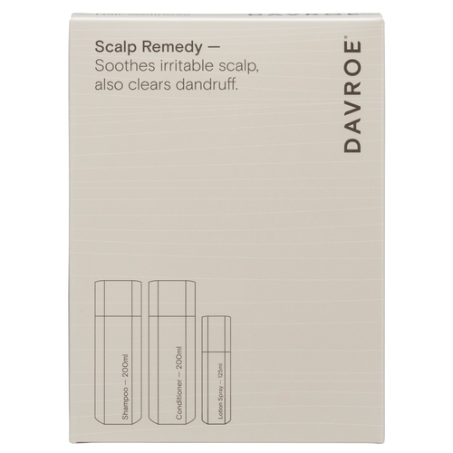 Davroe Scalp Remedy Trio Pack - Anti Dandruff Shampoo, Conditioner & Lotion