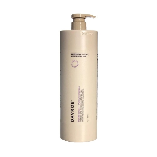 DAVROE BLONDE Senses Platinum Shampoo Toning 1000ml / 1 Litre