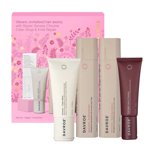 Davroe REPAIR SENSES Vibrant Revitalised Hair Quad Pack