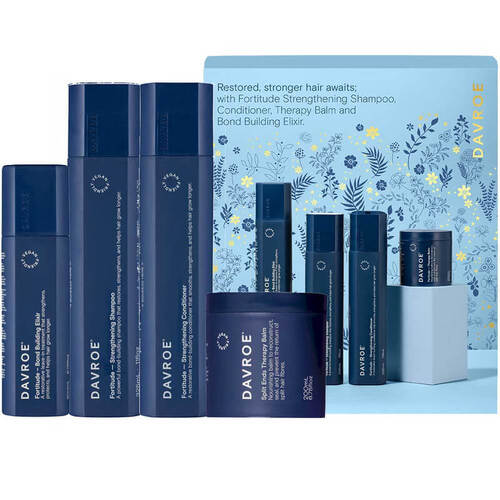 DAVROE Fortitude Quad Pack - Strengthening & Restoring Stronger Hair