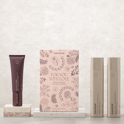 Davroe Moisture Senses Trio Pack - Shampoo, Conditioner and Luxe Masque