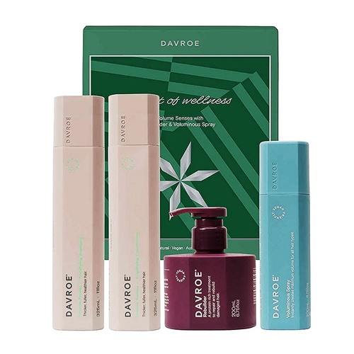 Davroe Volume Senses Quad Pack with Rebuilder & Voluminous Spray
