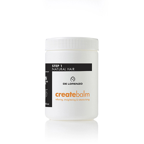De Lorenzo Create Balm for Natural Hair Relaxing, Straightening & Retuxturising Step 1 - 500g