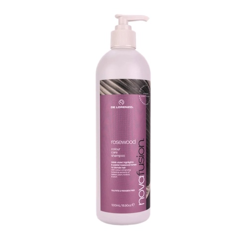 De Lorenzo Nova Fusion Rosewood 500ml Colour Shampoo DeLorenzo