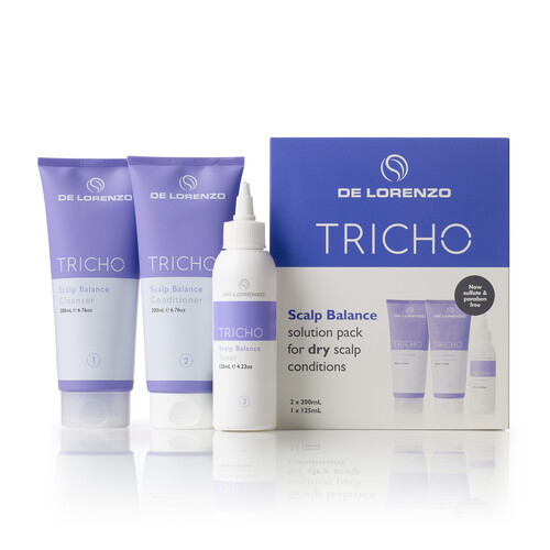 De Lorenzo Tricho Scalp Balance Solution Pack - Dry Scalp