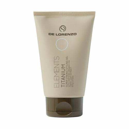 DE LORENZO Elements Titanium 100g  DeLorenzo Styling Gel  