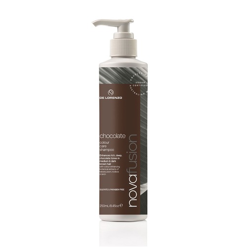 De Lorenzo Nova Fusion CHOCOLATE Colour Shampoo 250ml  DeLorenzo