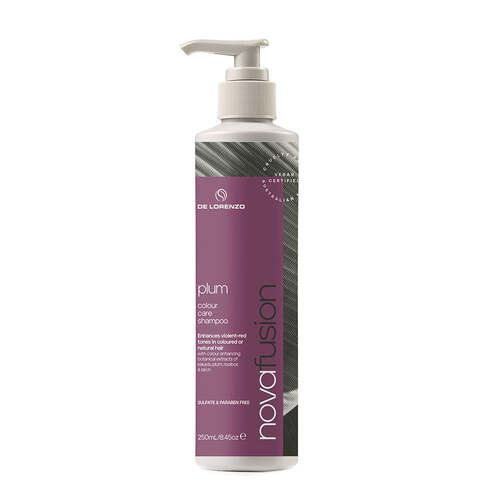 De Lorenzo Nova Fusion Plum Colour Care Shampoo 250ml DeLorenzo
