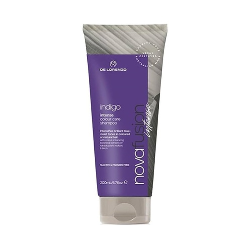 De Lorenzo Nova Fusion Intense Indigo Colour Shampoo 200ml