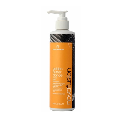 De Lorenzo Nova Fusion Golden Butter Blonde Colour Shampoo 250ml DeLorenzo