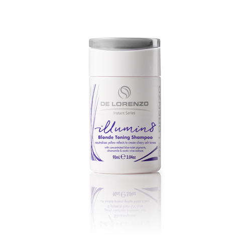 De Lorenzo Illumin8 Blonde Toning Shampoo 90ml Travel