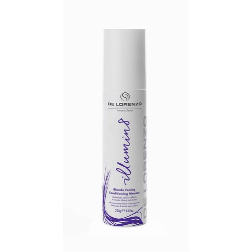 De Lorenzo Illumin8 Blonde Toning Conditioning Mousse 250g
