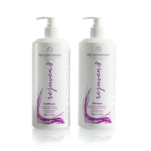 De Lorenzo Instant Rejuven8 Shampoo & Conditioner 750ml Duo Pack