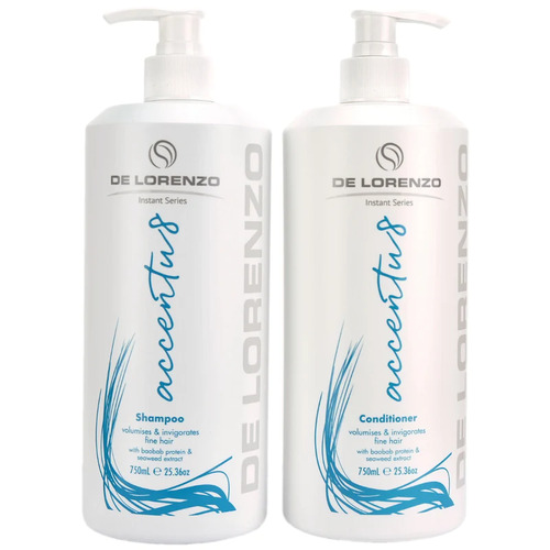 De Lorenzo Accentu8 Shampoo & Conditioner 750ml Duo Pack