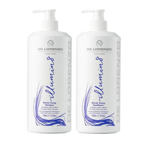 De Lorenzo illumin8 Shampoo & Conditioner 750ml Duo Pack