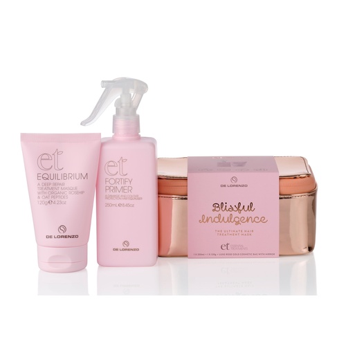 De Lorenzo Blissful Indulgence Kit - Fortify Primer 250ml + Equlibrium Treatment Masque120g