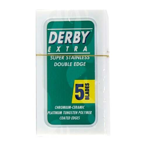 Derby Extra GREEN Double Edge Razer Blades 5 Pack