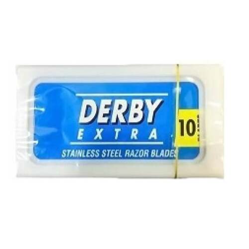 Derby Extra BLUE Super Stainless Double Edge Blades 10 Pack