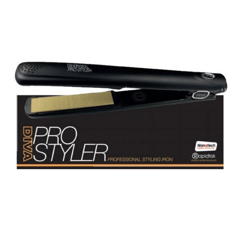 DIVA PRO Styler Iron Nano Tech Professional Hair Straightener 230°C