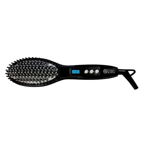 DIVA LUXE Hot Hair Straightening Brush Ceramic Straightener