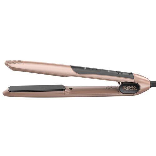 Diva GLAM Professional Ceramic Styler ROSE GOLD Hair Straightener Flat Iron