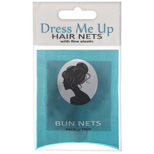 Dress Me Up Bun Nets With Fine Elastic Pack of Two