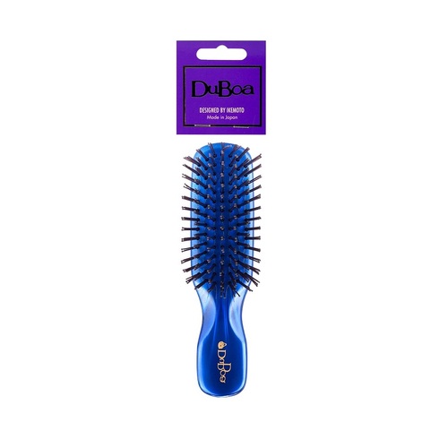 DuBoa 5000 Mini Hair Detangling Smoothing & Styling Brush - Blue