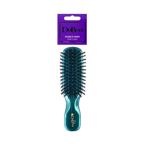 DuBoa 5000 Mini Hair Detangling Smoothing & Styling Brush - Green