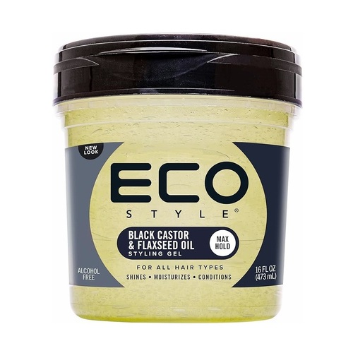 Eco Styler Black Castor and Flaxseed Oil Styling Gel 473ml