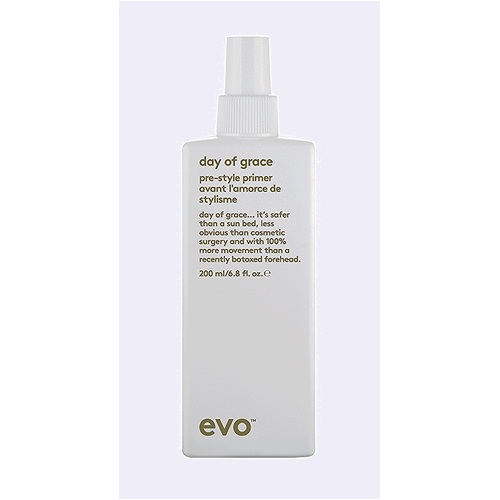 Evo Day Of Grace Pre Style Primer 200ml Lightweight Leave in Prepares your Hair
