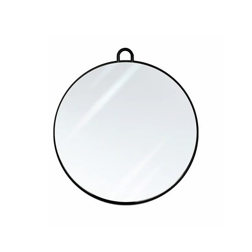 EZ Essentials Black Salon Handheld Mirror