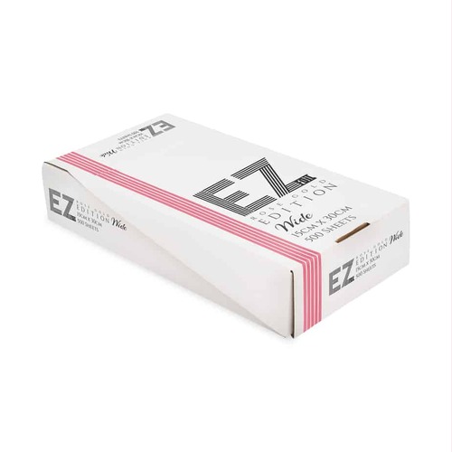 EZ Foil Rose Gold Edition Flat Pack Wide Pre Cut 500 Sheets 15cm X 30cm