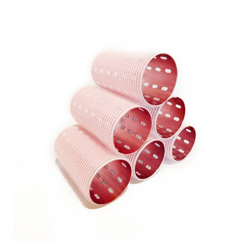 EZ Metal Self Gripping Hair Rollers - 50mm 6 pack