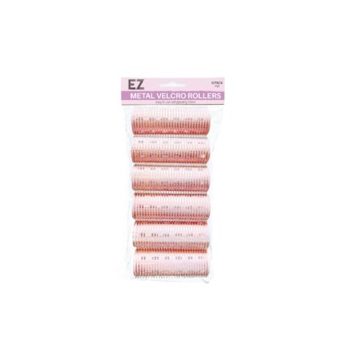 EZ Metal Self Gripping Hair Rollers - 30mm 6 pack