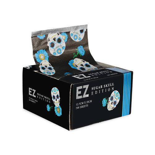 EZ FOIL Classic SUGAR SKULL POP UP Pre Cut 12.5cm X 28cm 500 Sheets