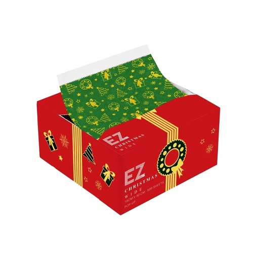 EZ Foil Christmas Edition Dual Color Wide 15cm X 30cm Pop Up - 500 Sheets