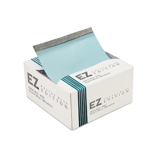 EZ FOIL PASTEL BLUE Edition WIDE 15cm X 30cm POP UP 500 Sheets