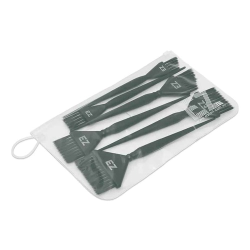 EZ ESSENTIALS Feather Bristle Colour Tint Brush 6PK