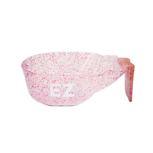 EZ Essentials Pink Glitter Tint Colour Bowl 