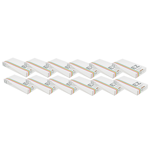EZ Foil Classic Silver Flat Pack Pre Cut - CARTON 12 x Boxes 500 Sheets