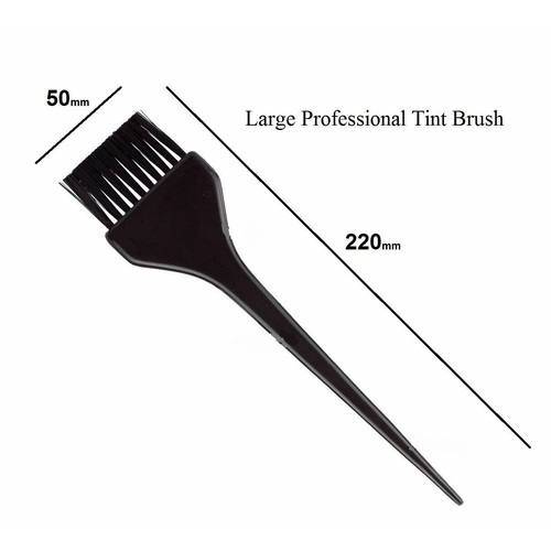 Professional Large Soft Feather Bristle Colour Tint Brush Black