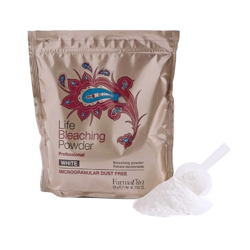 FarmaVita Professional Life Bleaching Powder White Bleach 500g Re-Seal Bag
