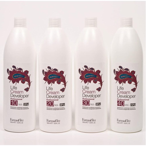 FarmaVita Life Cream Developer Hair Colour Peroxide 1000ml