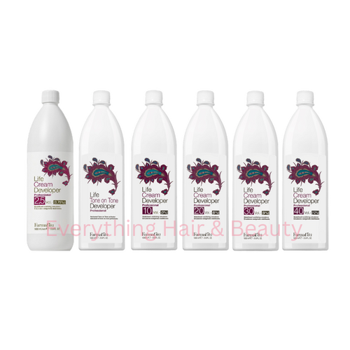 FarmaVita Life Cream Developer Hair Colour Peroxide 1000ml