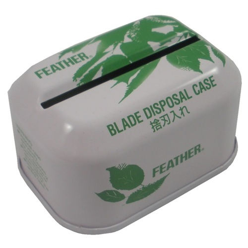 Feather Razor Blades Disposal Blade Unit Safety Sharps Case Storage