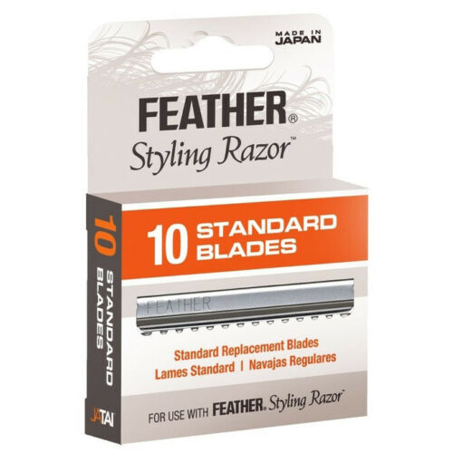 Feather Styling Razor STANDARD Replacement Blades 10 Blade Pack