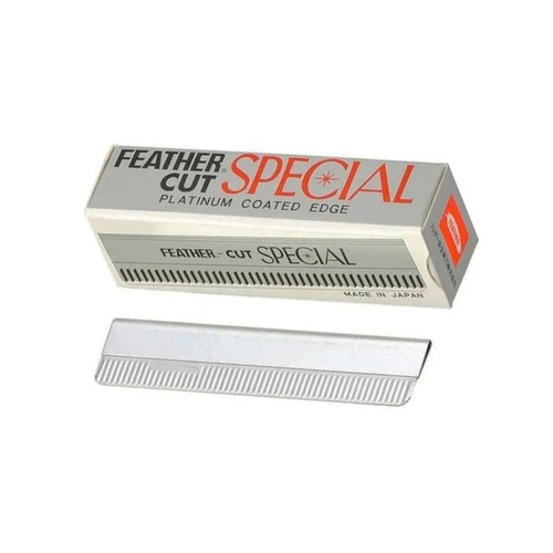 Feather Cut Special Platinum Coated Edge Blades 10 Pack