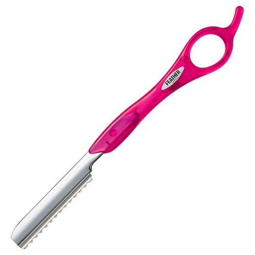 Feather SR-FP FUCHSIA PINK Styling Razor Standard Type - Made in Japan