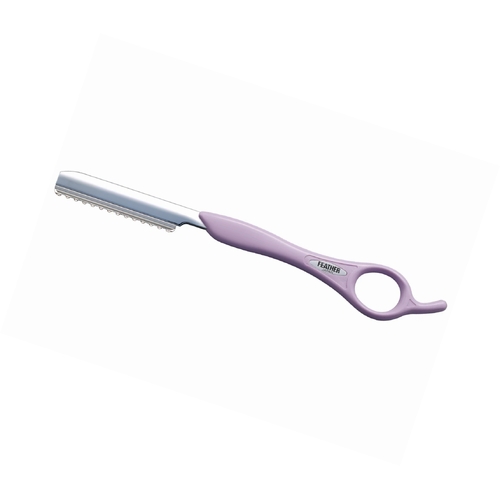 Feather SR-LV LAVENDER Styling Razor Long Handle - Made in Japan